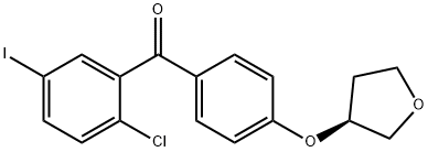 (2-Clo-5-iodophenyl)[4-[[(3S)-tetrahydro-3-furanyl]oxy]phenyl]metanon