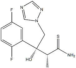 (2R,3R)-3-(2,5-Diflophenyl)-3-hydroxy-2-Metyl-4-(1H-1,2,4-triazol-1-yl)thiobutyraMua