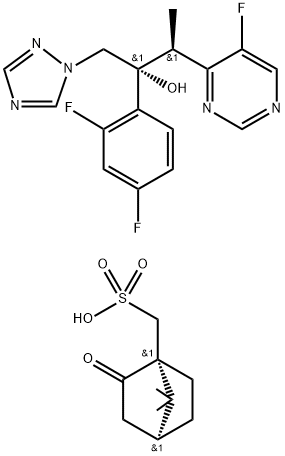 (2R,3S)-2-(2,4-Diflophenyl)-3-(5-flopyriMidin-4-yl)-1-(1H-1,2,4-triazol-1-yl)-2-butanol L (-)-CaMphorsulfonat