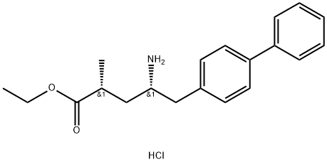 (2R,4S)-4-Amino-5-(biphenyl-4-yl)-2-metylpentanoic axit etyl este hydroclorua