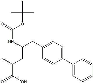 (2R,4S)-5-((1,1'-Biphenyl)-4-yl)-4-((tert-butoxycarbonyl)amino)-2-metylpentanoic axit