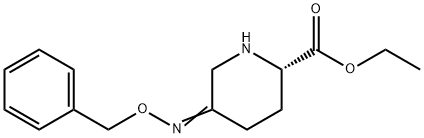 (2S)-5-[(Phenylmetoxy)imino]-2-piperidincarboxylic axit etyl este