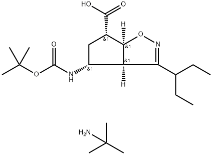 (3aR,4R,6S,6aS)-4-(tert-butoxycarbonylaMino)-3-(pentan-3-yl)-4,5,6,6a-tetrahydro-3aH-cyclopenta[d]isoxazole-6-axit cacboxylic