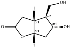 (3aR,4S,5R,6aS)-hexahydro-5-hydroxy-4-(hydroxymetyl)-2H-cyclopenta[b]furan-2-one