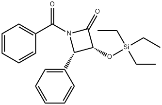 (3R,4S)-1-Benzoyl-4-phenyl-3-[(trietylsilyl)oxy]-2-azetidinon