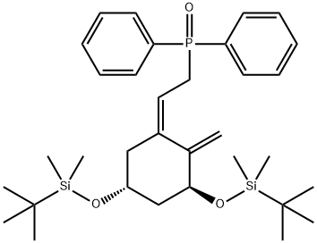 [3S-(1Z,3a,5b)]-[2-[3,5-Bis[[(tert-butyl)dimethylsilyl]oxy]-2-methylenecyclohexylidene]etyl]diphenylphosphin oxit