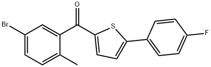 (5-broMo-2-Metylphenyl)(5-(4-flophenyl)thiophen-2-yl)Metanon
