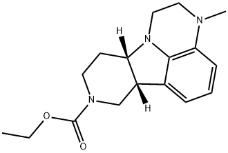(6bR,10aS)-Ethyl 3-metyl-2,3,6b,7,10,10a-hexahydro-1H-pyrido[3',4':4,5]pyrolo[1,2,3-de]quinoxalin -8(9H)-carboxylat