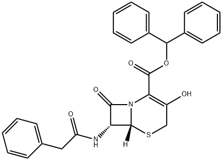(6R,7R)-3-Hydroxy-8-oxo-7-[(phenylacetyl)amino]-5-thia-1-azabicyclo[4.2.0]oct-2-ene-2-carboxylic axit diphenyl metyl este