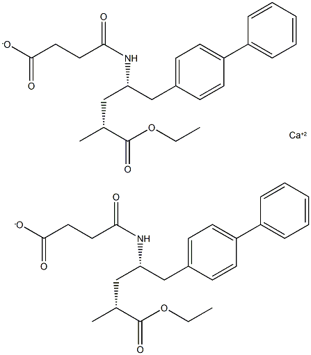 (alphaR,gammaS)-gamma-[(3-Carboxy-1-biphenyl]-4-axit pentanoic 4-etyl estexopropyl)amino]-alpha-metyl-[1,1'-muối canxi
