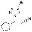 (R)-3-(4-broMo-1H-pyrazol-1-yl)-3-cyclopentylpropanenitril