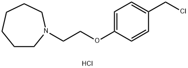 1-(2-(4-(Clometyl)phenoxy)etyl)azepan hydroclorua