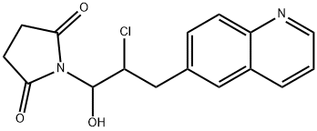 1-[2-Clo-1-hydroxy-3-(6-quinolinyl)propyl]-2,5-pyrrolidinedione