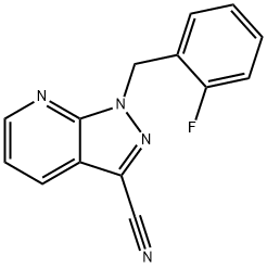 1-(2-fluorobenzyl)-1H-pyrazolo[3,4-b]pyridin-3-carbonitrile
