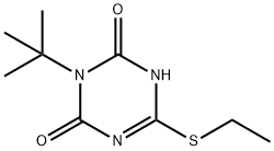 1,3,5-Triazine-2,4(1H,3H)-dione, 3-(1,1-dimetyletyl)-6-(etylthio)-