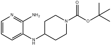 Axit 1-Piperidinecarboxylic, 4-[(2-aMino-3-pyridinyl)aMino]-, 1,1-diMetyletyl este