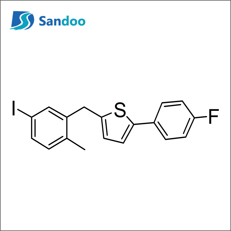 2- (4-Fluorophenyl) -5 - [(5-Iodo-2-Methylphenyl) Methyl] Thiophene