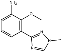 2-metoxy-3-(1-metyl-1H-1,2,4-triazol-3-yl)anilin