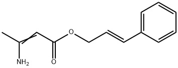 3-Amino axit crotonic este cinnamyl