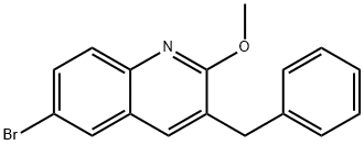3-benzyl-6-bromo-2-metoxyquinoline