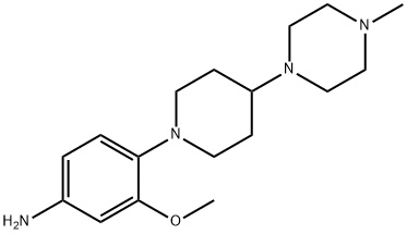 3-Methoxy-4-(4-(4-metylpiperazin-1-yl)piperidin-1-yl)anilin