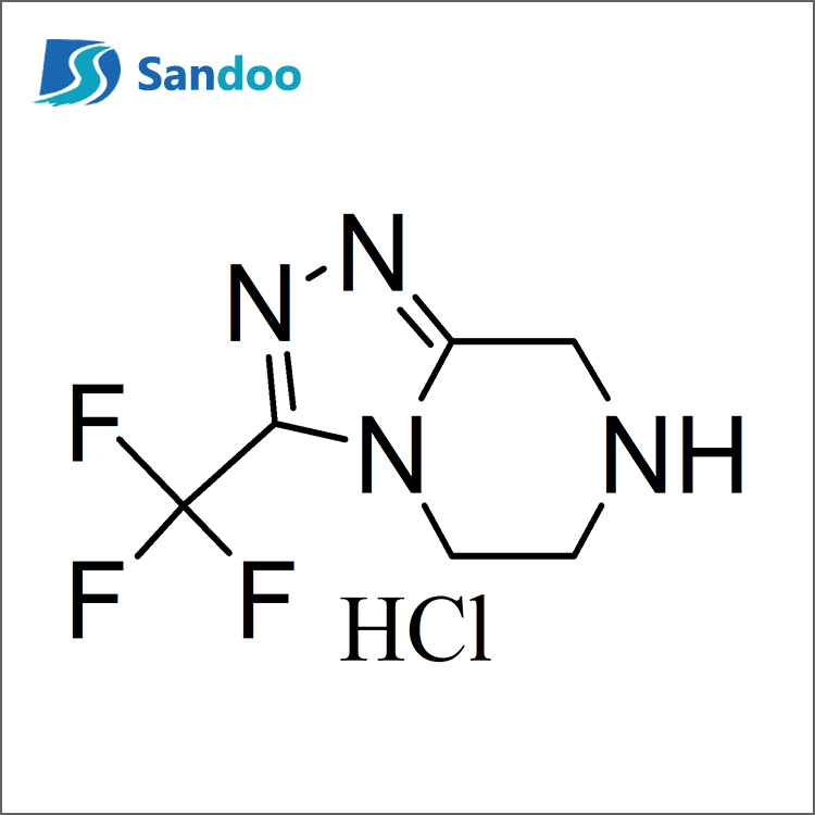 3- (Trifluoromethyl) -5,6,7,8-Tetrahydro- [1,2,4] Triazolo [4,3-Î ±] Pyrazine Hydrochloride