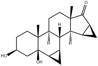 3b,5-Dihydroxy-6b,7b:15b,16b-dimetylen-5b-androstan-17-one