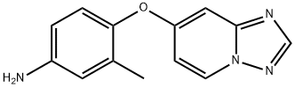 4-([1,2,4]triazolo[1,5-a]pyridin-7-yloxy)-3-metylanilin