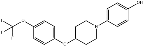 4-[4-[4-(trifloMethoxy)phenoxy]piperidin-1-yl]phenol