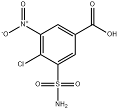 Axit 4-Clo-3-nitro-5-sulphamoylbenzoic