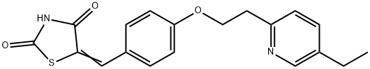 5-{4-[2-(5-Ethyl-2-pyridinyl)ethoxyl]benzylden}-2,4-thiazolidinedione