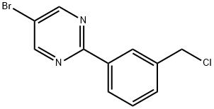 5-broMo-2-(3-(cloMetyl)phenyl)pyriMidine