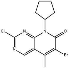 6-broMo-2-clo-8-cyclopentyl-5-Metylpyrido[2,3-d]pyriMidin-7(8H)-one