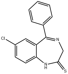 7-Clo-1,3-dihydro-5-phenyl-2H-1,4-benzodiazepine-2-thione