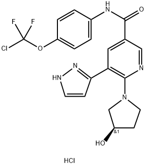 Asciminib hydrochloride