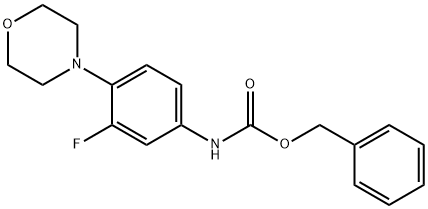 axit benzyl ester3-Fluoro-4-morpholin-4-ylphenyl)carbamic