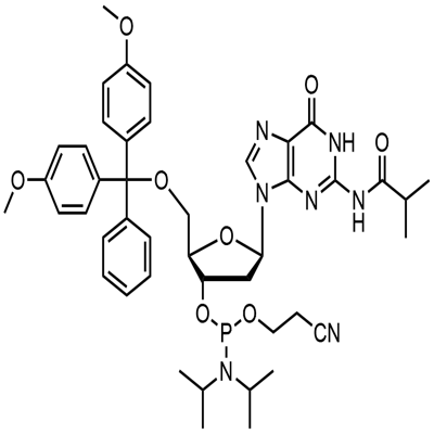 DMT-dG(ib) Phosphoramit