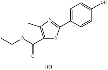 Etyl 2-(4-Hydroxyphenyl)-4-metylthiazole-5-carboxylat Hydrochloride