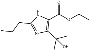 Etyl 4-(1-hydroxy-1-metyletyl)-2-propyl-imidazole-5-carboxylat