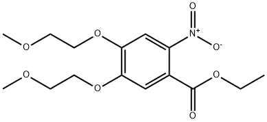 Etyl 4,5-bis(2-metoxyetoxy)-2-nitrobenzoat