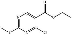 Etyl 4-clo-2-metylthio-5-pyrimidinecarboxylat