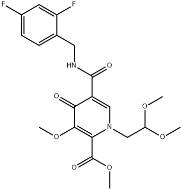 Metyl-5-(2,4-difluorobenzylcarbaMoyl)-1-(2,2-diMethoxyetyl)-3-Methoxy-4-oxo-1,4-dihydropyridine-2-carboxylat