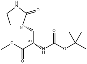 Metyl(S)-2-(Boc-amino)-3-[(S)-2-oxo-3-pyrrolidinyl ]propanoat
