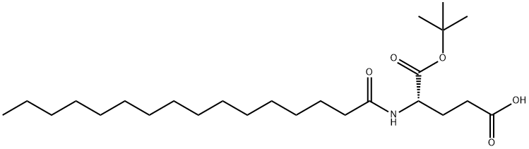 N-(1-Oxohexadecyl)-L-glutaMic Axit tert-Butyl Ester