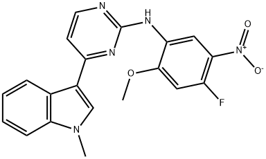 N-(4-flo-2-Methoxy-5-nitrophenyl)-4-(1-Metylindol-3-yl)pyriMidin-2-aMine
