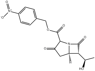 p-Nitrobenzyl-6-(1-hydroxyetyl)-1-azabicyclo(3.2.0)heptan-3,7-dione-2-carboxylat
