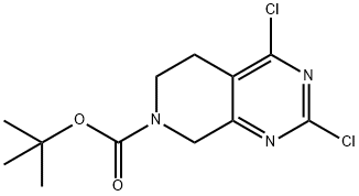 tert-Butyl 2,4-diclo-5,6,7,8-tetrahydropyrido[3,4-d]pyrimidine-7-carboxylat