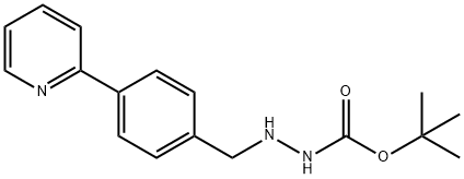 tert-Butyl 2-(4-(pyridin-2-yl)benzyl)hydrazinecarboxylat