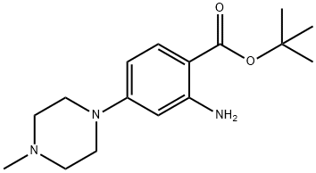 tert-butyl 2-amino-4-(4-metylpiperazin-1-yl)benzoat