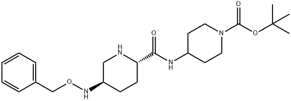 tert-butyl 4-((2S,5R)-5-(benzyloxyamino)piperidin-2-carboxamido)piperidin-1-carboxylat 4-metylbenzensulfonat